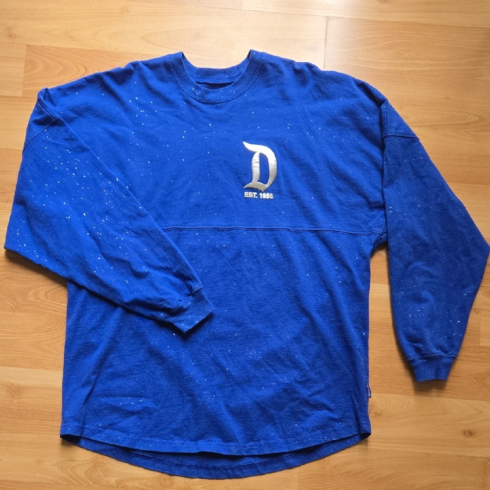 Disneyland Blue Sparkle Spirit Jersey